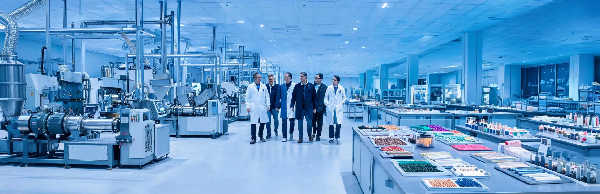 Polymer manufacturing and technical teams